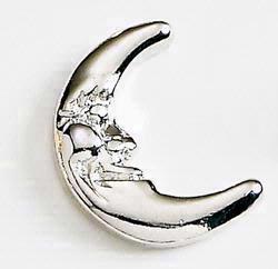 Moon with Face (facing right)