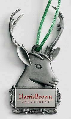 Reindeer Marken Design Cast Ornament