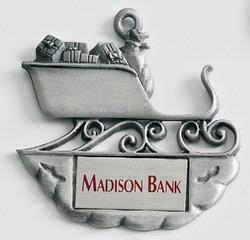 Sleigh Marken Design Cast Ornament