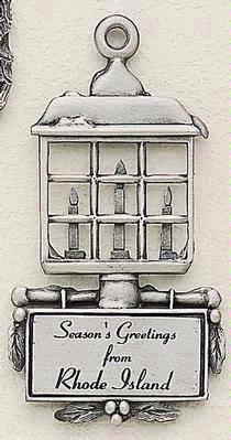 Lantern Marken Design Cast Ornament