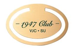Oval Shape Silk Screened Bookmark Clip
