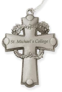 Cross Superb Design Cast Ornament